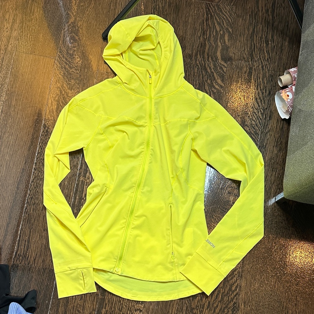 Lululemon Athletica Light Yellow Jacket